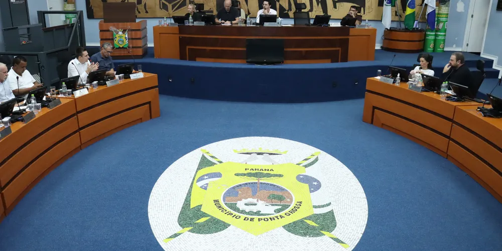 A votação aconteceu nessa segunda-feira (30) no plenário da Câmara Municipal de Ponta Grossa