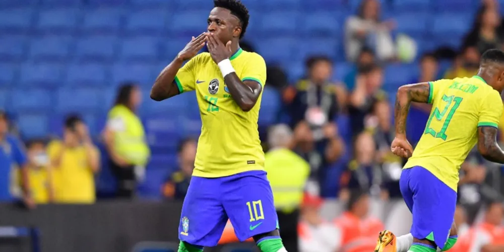 Vini Júnior, atacante da seleção brasileira