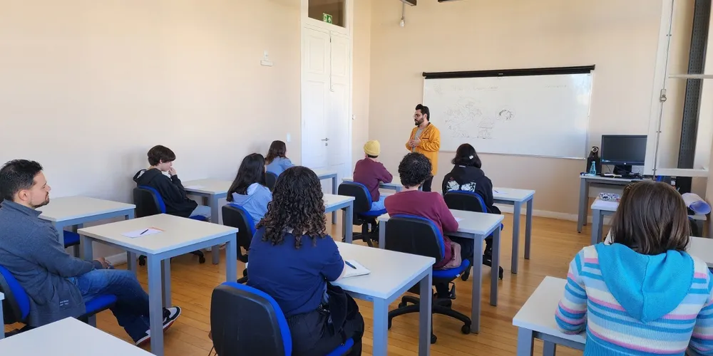Curso de História em Quadrinhos na Casa Leonardo