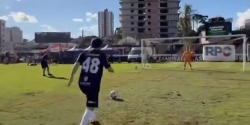 Em publicação nas redes sociais, ele celebrou a participação no evento beneficente que reuniu esporte, lideranças e a comunidade