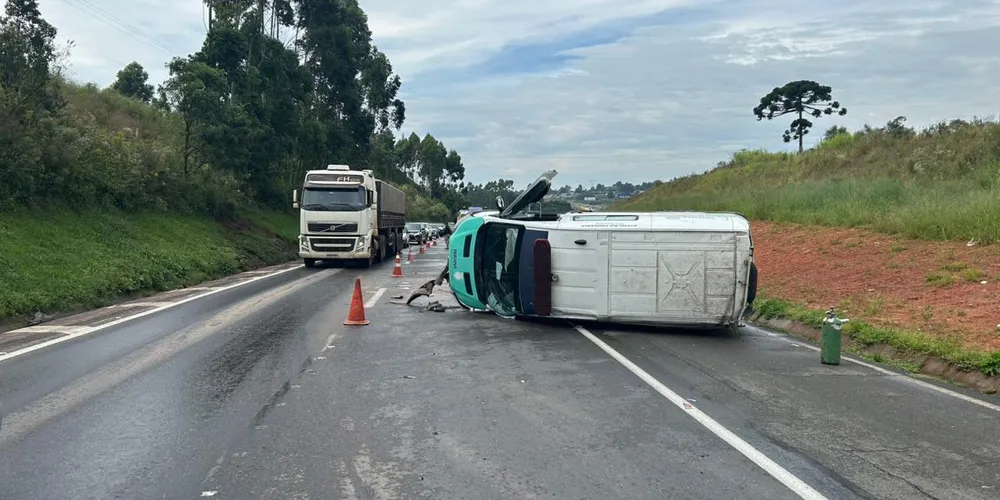 O motorista não se feriu e testou negativo para o consumo de álcool