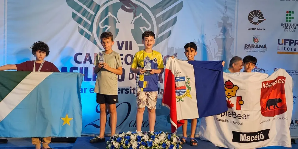 O Campeonato Brasileiro Escolar de Xadrez foi realizado entre os dias 25 e 29 de março, em Matinhos (PR)