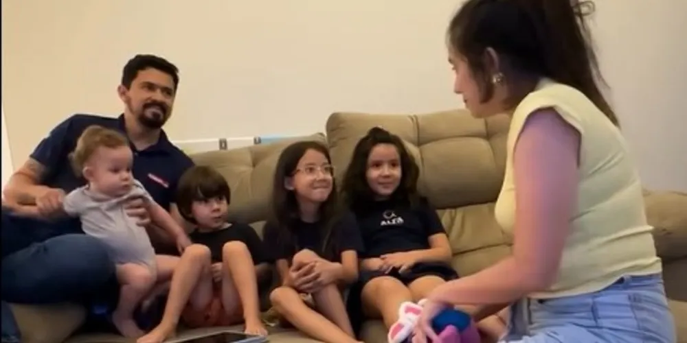 O vídeo da pegadinha de Páscoa, que terminou com a entrega de ovos de chocolate, viralizou nas redes sociais