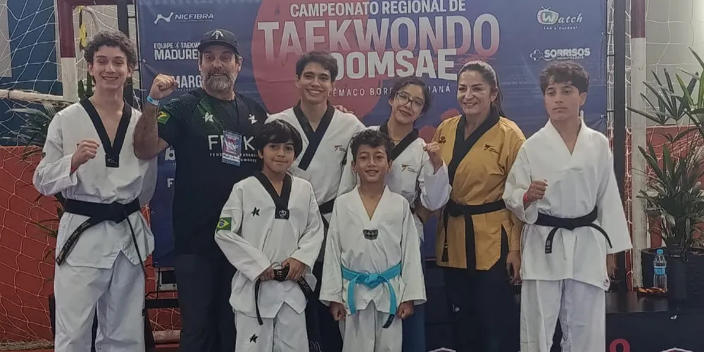 Com seis competidores, a equipe ainda garantiu o 4º lugar por equipe na competição.