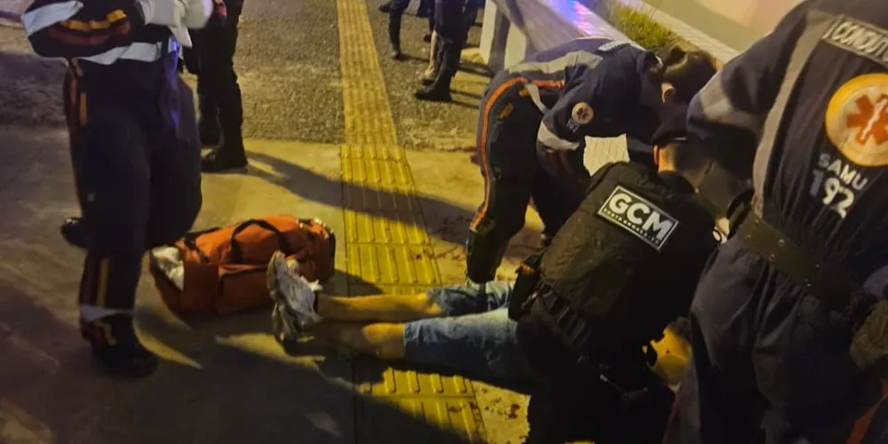 O Serviço de Atendimento Móvel de Urgência prestou os primeiros socorros