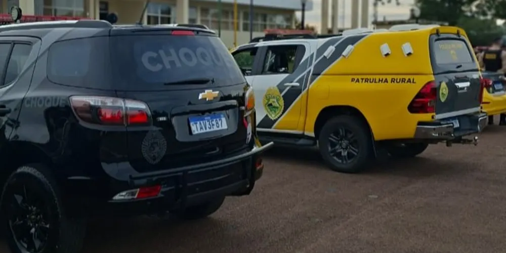 A equipe do Pelotão de Choque do 1º Batalhão realizava uma incursão em um beco no Condomínio Real