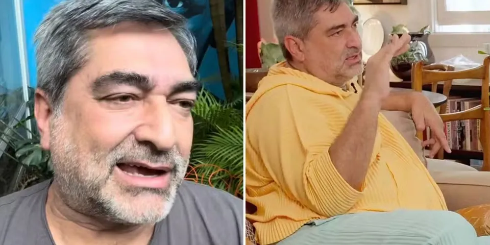 Jornalista e apresentador foi alvo de comentários negativos ao aparecer em uma entrevista