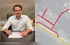 Emiliano Gomes assina ordem de serviço para pavimentar condomínio industrial em Irati