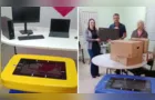 Ventania entrega mesas interativas para alunos da rede municipal