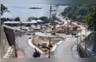 Mesmo com feriado, obras seguem na Ponte de Guaratuba