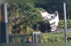 Acidente envolvendo três caminhões mobiliza equipes de segurança na BR-376 em PG