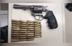Polícia Civil apreende arma durante operação contra violência doméstica em PG