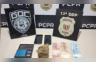 Jovem de 19 anos é preso por tráfico de drogas em Ponta Grossa