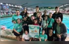 Atletas de Ponta Grossa conquistam 12 medalhas em competição regional de natação
