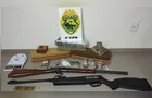 Equipes da 8ª CIPM apreendem drogas e arma de fogo no interior de Rio Azul