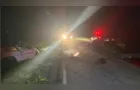 Colisão frontal na PR-340 deixa quatro pessoas feridas em Telêmaco Borba