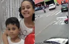 Crianças atropeladas: menina teve as pernas amputadas com o impacto