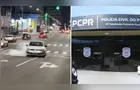 Motorista sem CNH que fez 'cavalo de pau' no Centro de PG é indiciado