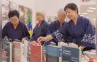 UEPG e Japão celebram parceria com plantio de cerejeiras e doação de 175 livros