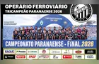 JM publica pôster do Operário Ferroviário tricampeão nesta terça-feira