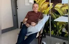 Luis Roberto surge no hospital e atualiza tratamento