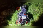 Motociclista fica ferido após queda na PR-092 em Jaguariaíva