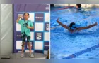 Nadador mirim de Ponta Grossa brilha em estadual e conquista cinco medalhas