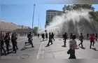 Polícia do Chile dispara canhões de água contra protesto de estudantes