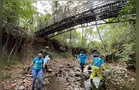 Sanepar realiza limpeza do Rio Tibagi em PG pelo Dia Mundial da Água