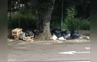 Lojistas denunciam descarte irregular de lixo no Centro de Ponta Grossa