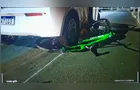 Ciclista fica gravemente ferido após acidente contra carro no Cará-Cará em Ponta Grossa