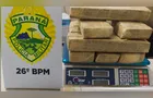 Polícia prende homem com quase 7 kg de maconha em barbearia de Telêmaco Borba