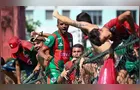 Portuguesa Santista é campeã da A3 e torcida derruba alambrado; veja o momento