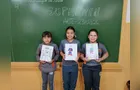 Dinâmica artística mobiliza alunos de Carambeí
