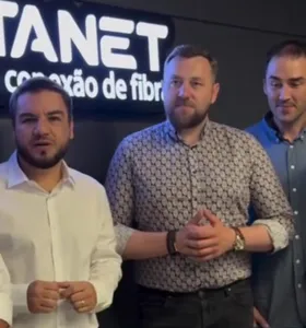 Participaram do encontro o prefeito Gerson Nunes e o vice-prefeito Motta Ribeiro