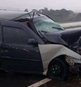 O veículo era um Volkswagen Gol