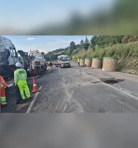 Local da ocorrência na BR-376