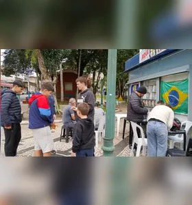 Ponto de troca de figurinhas