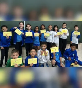 Estudantes puderam colocar seus sentimentos no papel