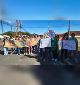 Estudantes foram protagonistas de todas as etapas, com ênfase no alerta à comunidade