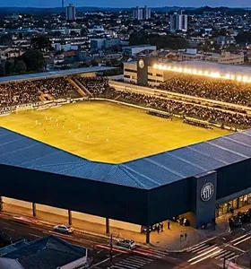 A previsão é que o novo estádio seja construído em quatro etapas