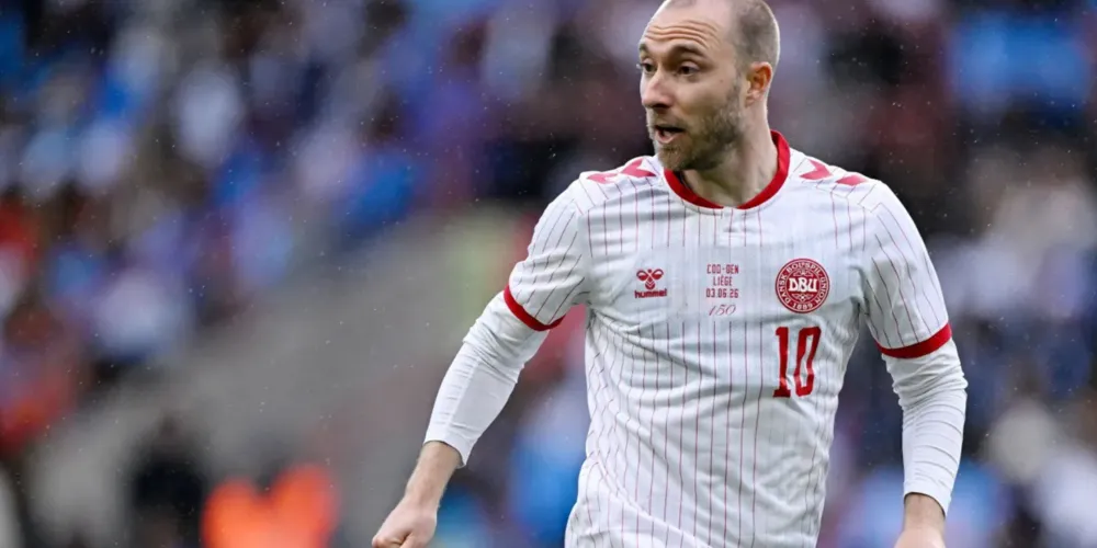 Christian Eriksen, meio-campista da Dinamarca