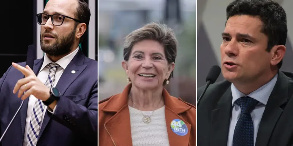 Elizabeth Schmidt , Filipe Barros e Sérgio Moro