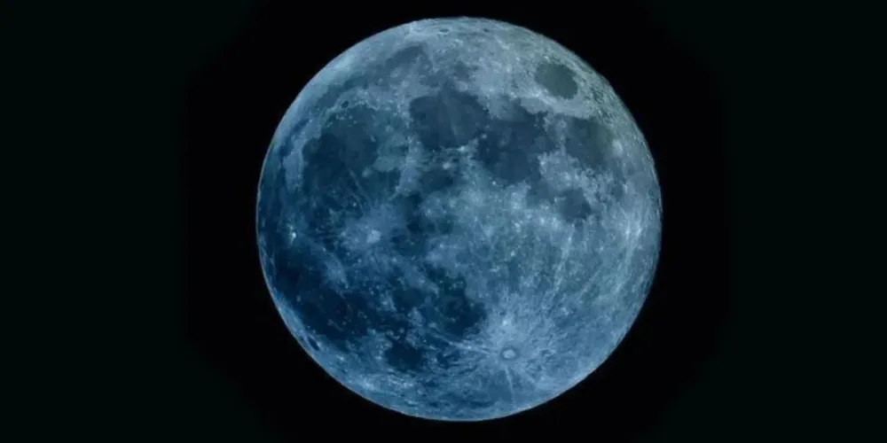 Imagem ilustrativa da imagem Lua azul poderá ser vista nesta madrugada no Brasil; saiba como observar