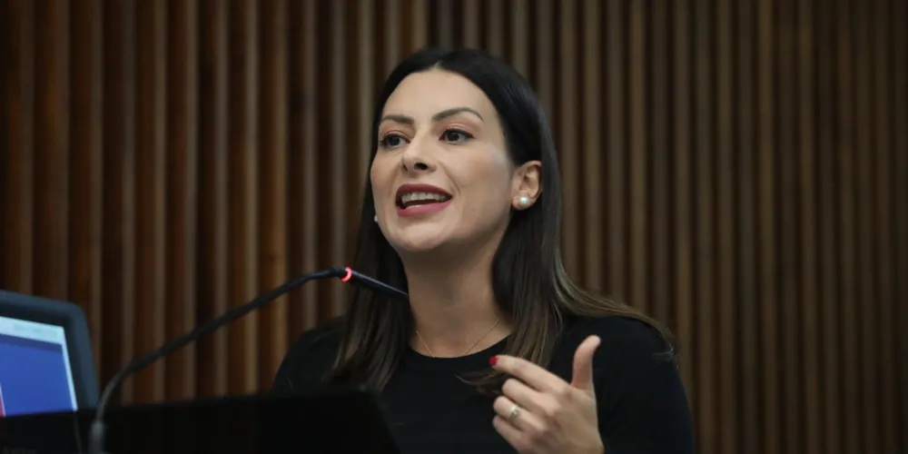 Mabel Canto é líder da Bancada Feminina na Assembleia Legislativa do Paraná