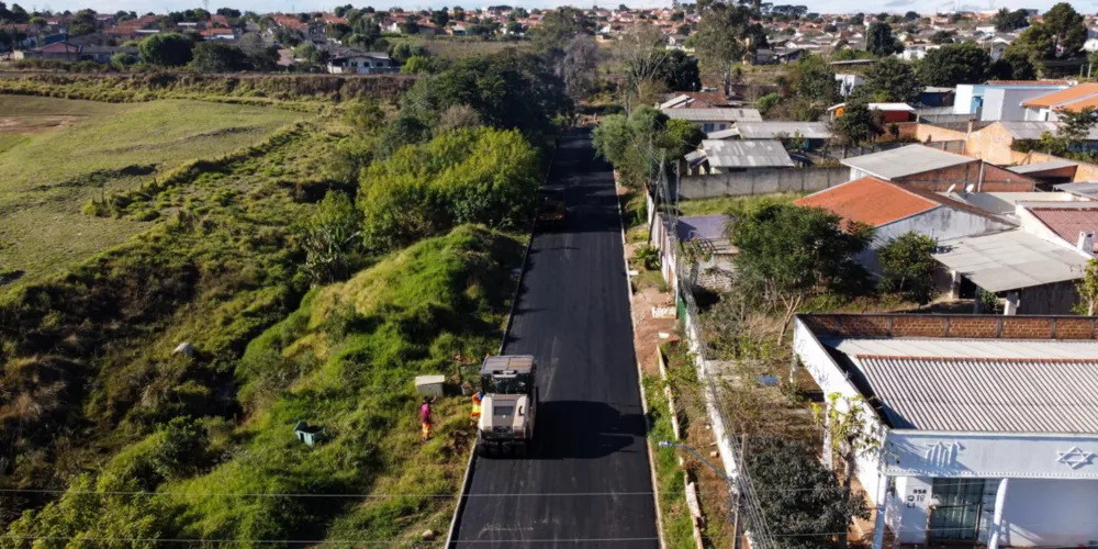 As vias que recebem a capa asfáltica nesta reta final são: Antônio Ricetti, Jonir Capri, Norberto Kirian, Walter Glass, Rua Um, Rua Dois, Rua Três, Rua Quatro e Rua Cinco