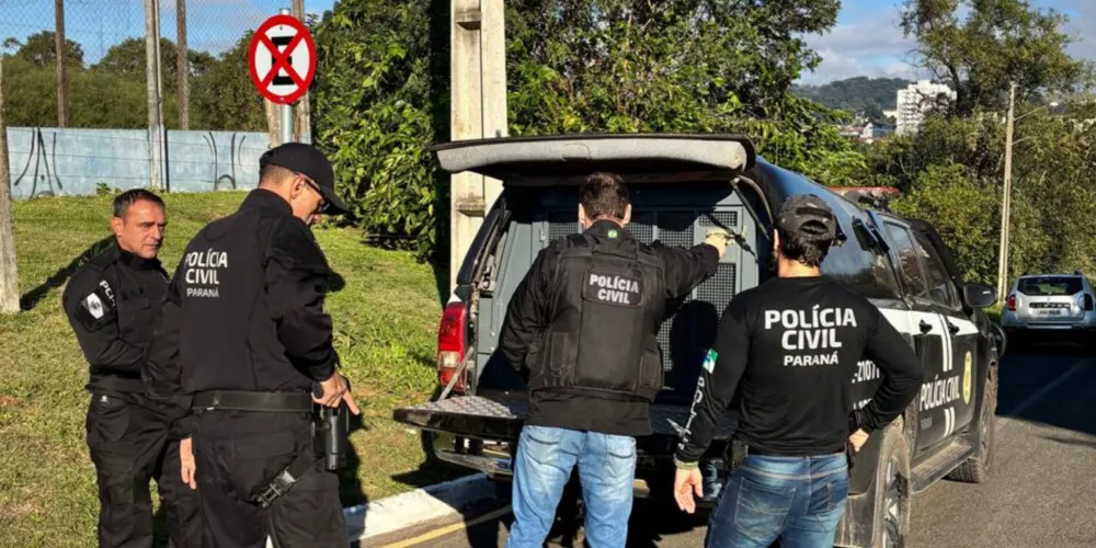 O condenado foi encaminhado para a Cadeia Pública de Castro onde cumprirá a pena