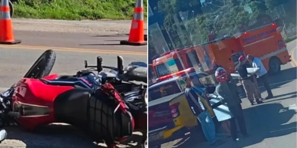 Jovem estava na garupa de uma motocicleta conduzida pelo namorado, de 18 anos