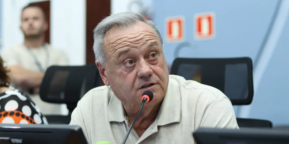Vereador de Ponta Grossa, Paulo Balansin (União Brasil)