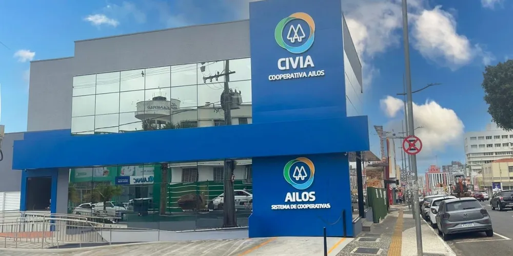 A cooperativa está localizada na rua Balduíno Taques, 1076, e na Acipg